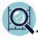 Icon representing in-depth research and data analysis.
